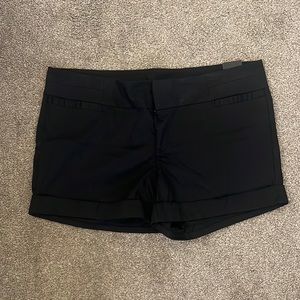 Black dress shorts